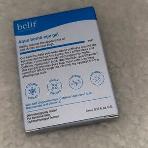 Belif Aqua Bomb Eye Gel Sample NEW